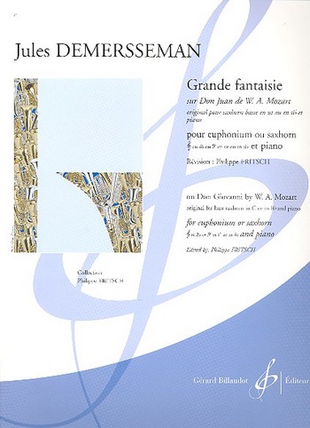 Grande fantaisie sur Don Juan de Mozart  pour euphonium (saxhorn) et piano  