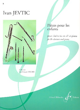 Pièces pour les enfants pour clarinette&nbsp;&nbsp;et piano&nbsp;&nbsp;