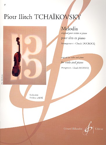 Melodia pour alto et piano&nbsp;&nbsp;&nbsp;&nbsp;