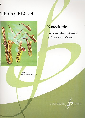 Nanook Trio für 2 Saxophonisten
