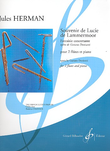 Souvenir de Lucie de Lammermoor&nbsp;&nbsp;pour 2 flutes et piano&nbsp;&nbsp;score and parts