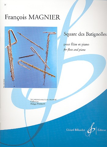 Square des batignolles pour flute et piano&nbsp;&nbsp;&nbsp;&nbsp;