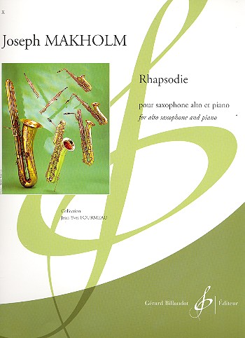 Rhapsodie pour saxophone alto et piano&nbsp;&nbsp;&nbsp;&nbsp;