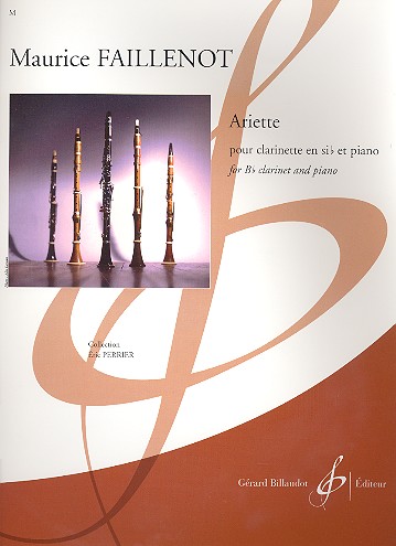 Ariette pour clarinette et piano&nbsp;&nbsp;&nbsp;&nbsp;