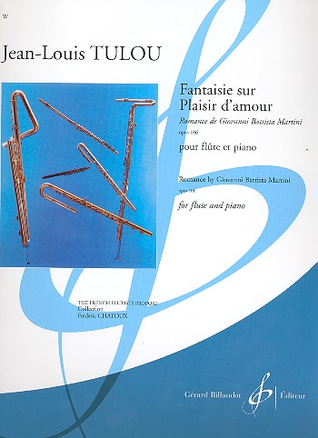 Fantaisie sur Plaisir d'amour de G.B. Martini  op.106 pour flûte et piano  