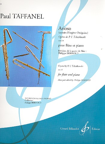 Arioso op.24 pour flûte et piano    