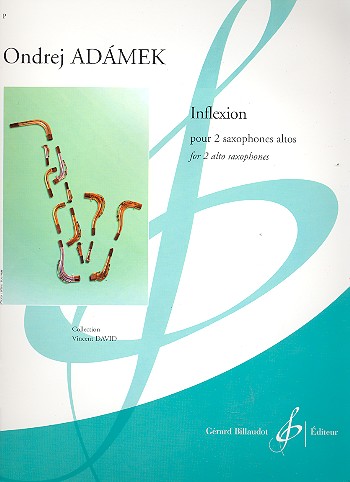 Inflexion pour 2 saxophones altos&nbsp;&nbsp;partition&nbsp;&nbsp;