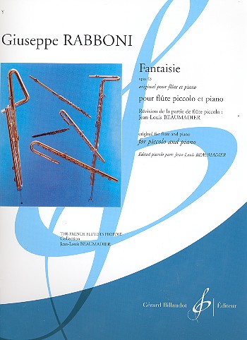 Fantaisie op.43 pour flute piccolo et piano&nbsp;&nbsp;&nbsp;&nbsp;