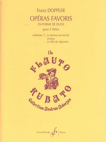 Opéras favoris en forme de Duos vol.1  pour 2 flûtes  partition et parties