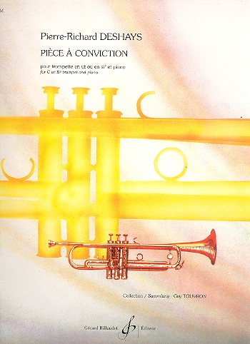 Pièce à conviction pour trompette&nbsp;&nbsp;et piano&nbsp;&nbsp;