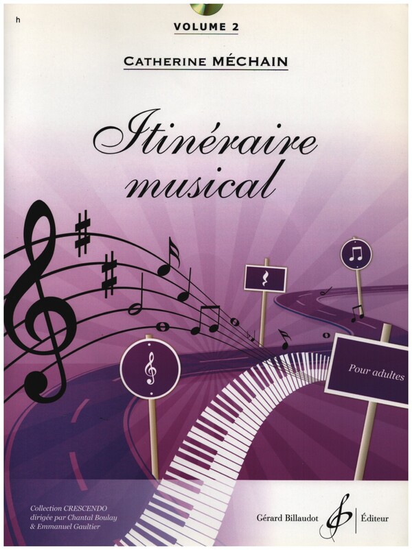 Itinéraire musical vol.2 (+CD)&nbsp;&nbsp;pour adultes&nbsp;&nbsp;