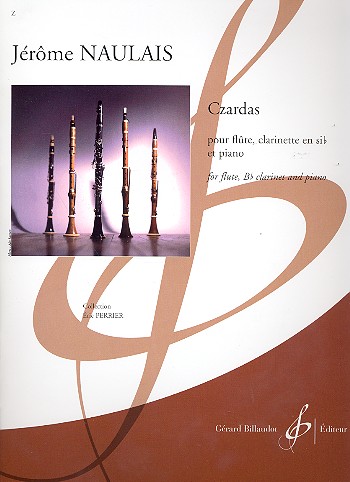 Czardas pour flute, clarinette et piano&nbsp;&nbsp;parties&nbsp;&nbsp;