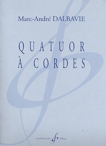 Quatuor à cordes&nbsp;&nbsp;&nbsp;&nbsp;partition et parties