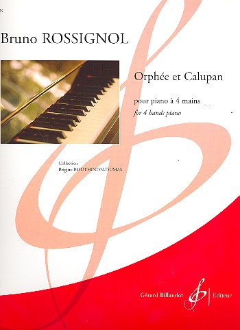 Orphée et Calupan pour piano à 4 mains&nbsp;&nbsp;partition&nbsp;&nbsp;