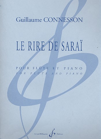 Le rire de sarai&nbsp;&nbsp;pour flûte et piano&nbsp;&nbsp;