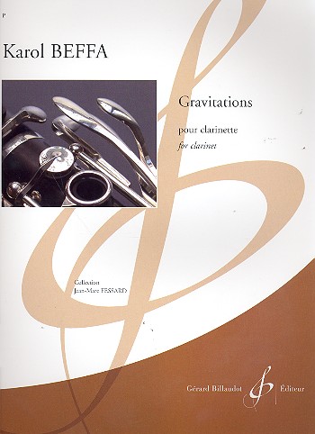 Gravitations pour clarinette&nbsp;&nbsp;&nbsp;&nbsp;