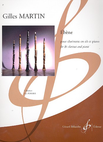 Ébène pour clarinette et piano&nbsp;&nbsp;&nbsp;&nbsp;