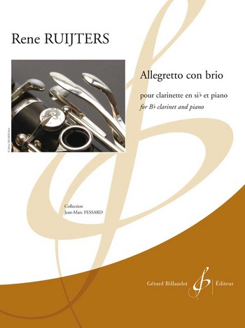 Allegretto con brio pour clarinette et piano&nbsp;&nbsp;&nbsp;&nbsp;