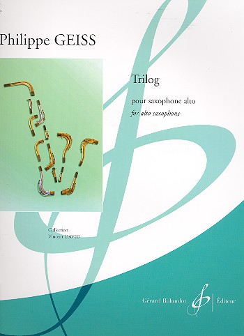 Trilog&nbsp;&nbsp;pour saxophone alto&nbsp;&nbsp;