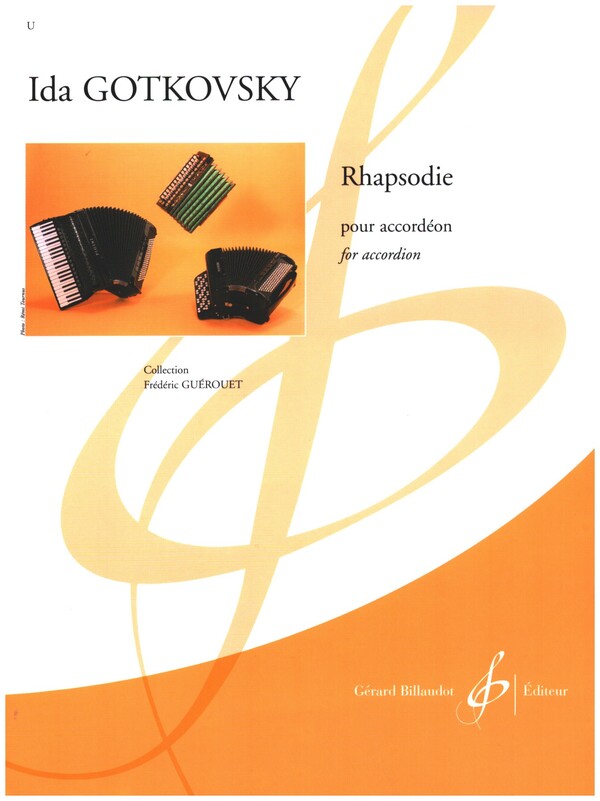 Rhapsodie&nbsp;&nbsp;pour accordéon&nbsp;&nbsp;