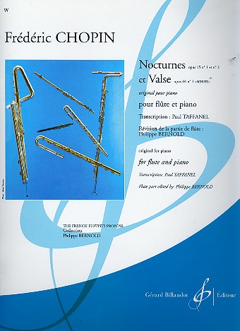 2 Nocturnes et 1 valse pour flûte et piano    