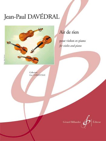 Air de rien&nbsp;&nbsp;pour violon et piano&nbsp;&nbsp;