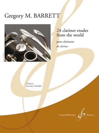24 Clarinet Etudes from the World&nbsp;&nbsp;pour clarinette&nbsp;&nbsp;