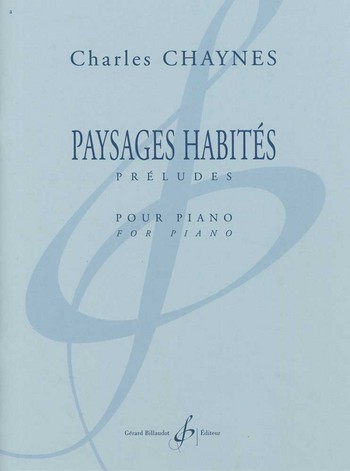 Paysages habités &nbsp;&nbsp;pour piano&nbsp;&nbsp;