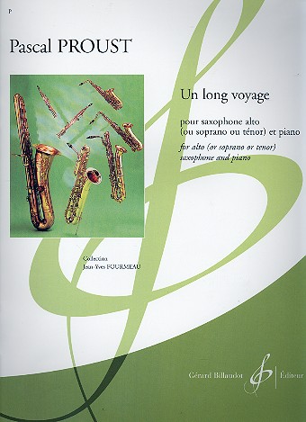 Un long voyage pour saxophone alto&nbsp;&nbsp;(ténor) et piano&nbsp;&nbsp;