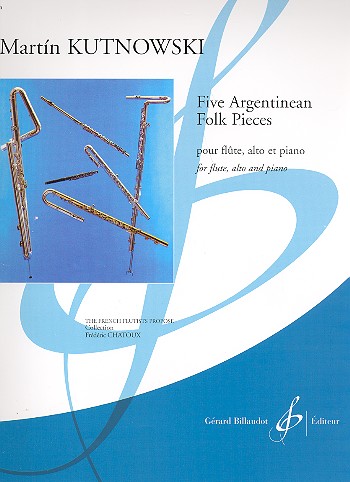 5 Argentinean Folk Pieces&nbsp;&nbsp;for flute, alto et piano&nbsp;&nbsp;parts