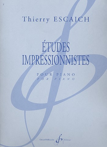 Études impressionistes&nbsp;&nbsp;pour piano&nbsp;&nbsp;