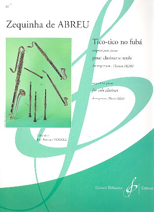 Tico-tico no fubá&nbsp;&nbsp;pour piano&nbsp;&nbsp;pour clarinette seule