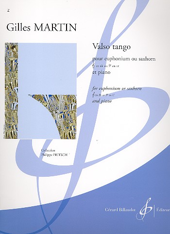 Valso tango&nbsp;&nbsp;pour euphonium (saxhorn) et piano&nbsp;&nbsp;