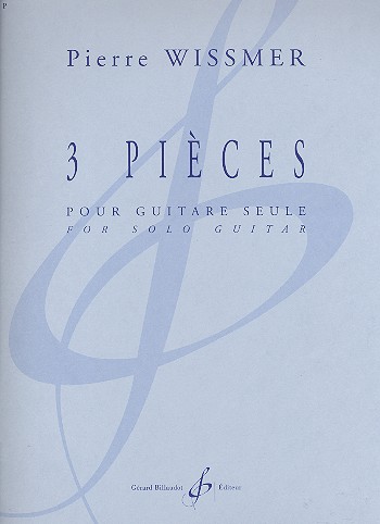 3 Pièces&nbsp;&nbsp;pour guitare&nbsp;&nbsp;