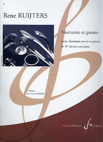 Nocturne et Presto&nbsp;&nbsp;pour clarinette et piano&nbsp;&nbsp;