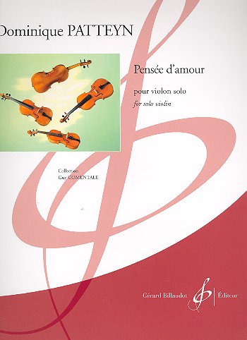Pensée d'amour&nbsp;&nbsp;pour violon&nbsp;&nbsp;