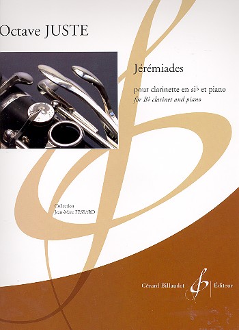 Jérémiades&nbsp;&nbsp;pour clarinette et piano&nbsp;&nbsp;
