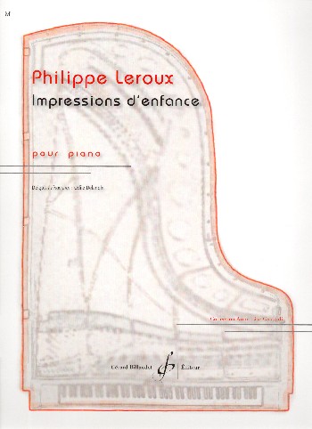 Impressions d'enfance&nbsp;&nbsp;pour piano&nbsp;&nbsp;