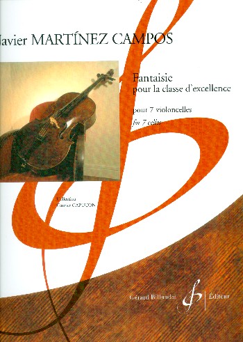 Fantaisie pour la classe d'excellence&nbsp;&nbsp;pour 7 violoncelles&nbsp;&nbsp;partition et parties