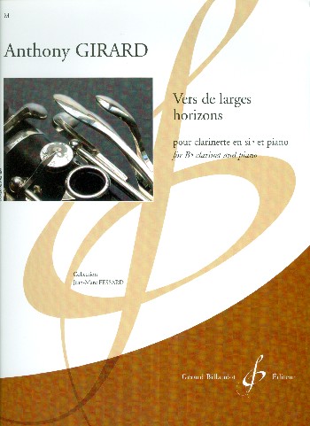 Vers de larges horizons  pour clarinette et piano  