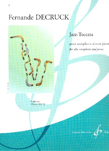 Jazz-Toccata&nbsp;&nbsp;pour saxophone alto et piano&nbsp;&nbsp;