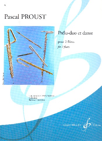 Prélu-duo et danse&nbsp;&nbsp;pour 2 flûtes&nbsp;&nbsp;partition