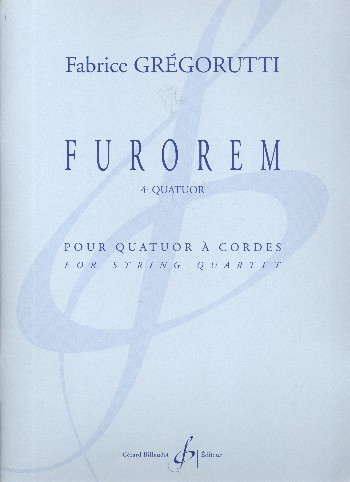 Fuforem&nbsp;&nbsp;pour quatuor à cordes&nbsp;&nbsp;partition et parties