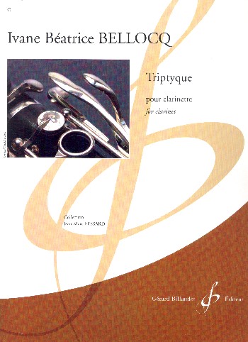 Triptyque&nbsp;&nbsp;pour clarinette&nbsp;&nbsp;