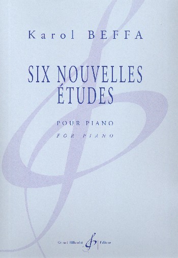 6 nouvelles études vol.2 (no.7-12)&nbsp;&nbsp;pour piano&nbsp;&nbsp;