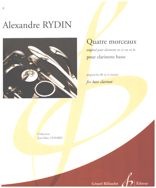 4 Morceaux  pour clarinette basse   