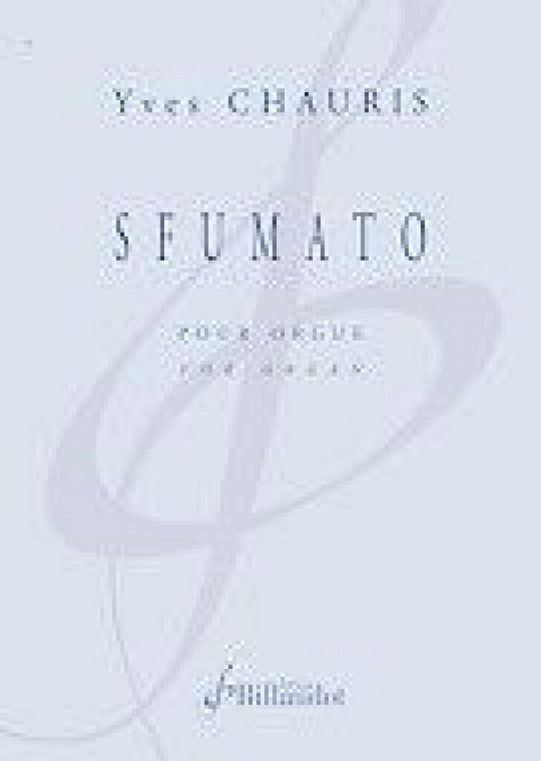 Yves Chauris, Sfumato&nbsp;&nbsp;Orgel&nbsp;&nbsp;Buch