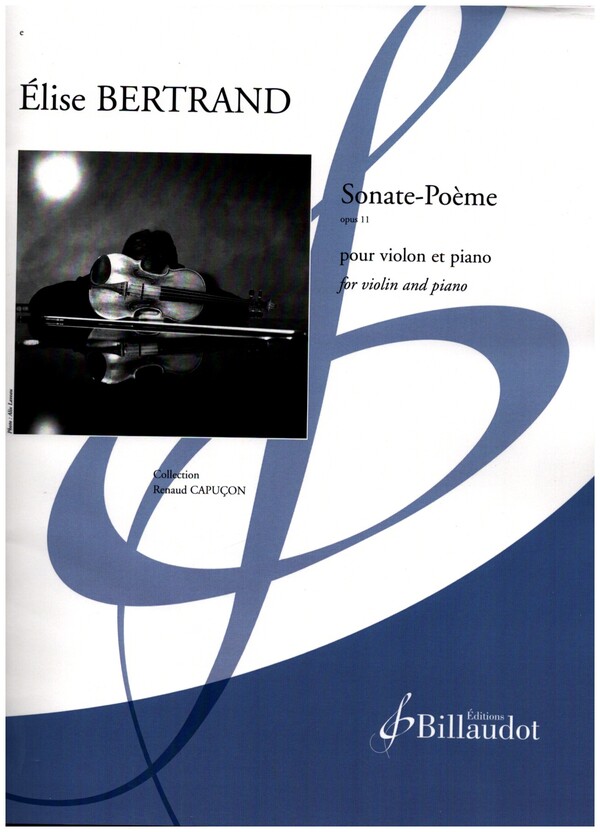 Sonate-Poème op.11&nbsp;&nbsp;pour violon et piano&nbsp;&nbsp;