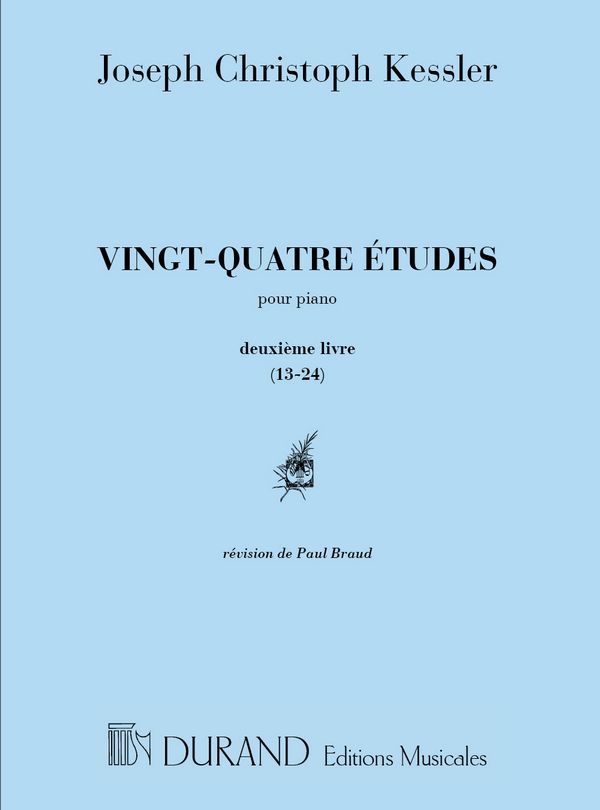 Vingt-Quatre Études vol.2 (13-24)  pour piano  