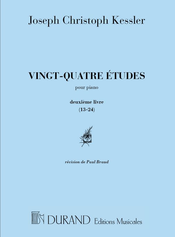 Vingt-Quatre Études vol.2 (13-24)  pour piano  